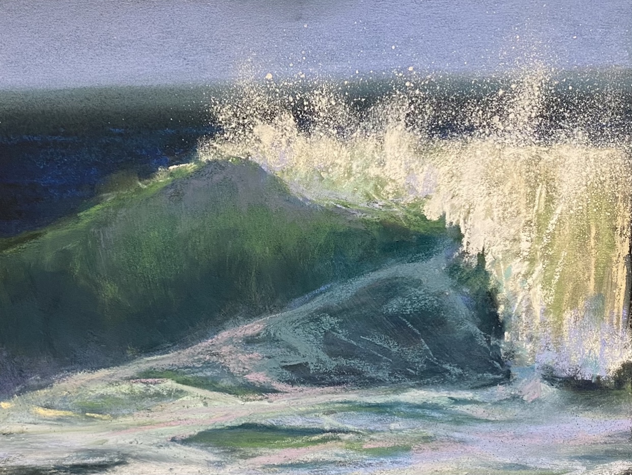 Sea Spray 9 x 12 with mat - $80